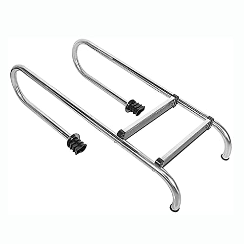 Escalera para piscina con 3 peldaños antideslizantes miniatura 5