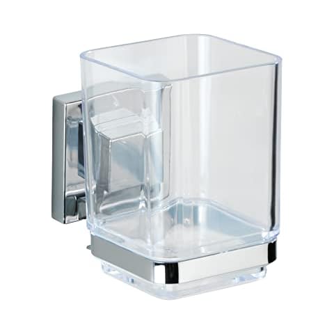 Vaso para cepillos de dientes Wenko Quadro Vacuum-Loc Cover