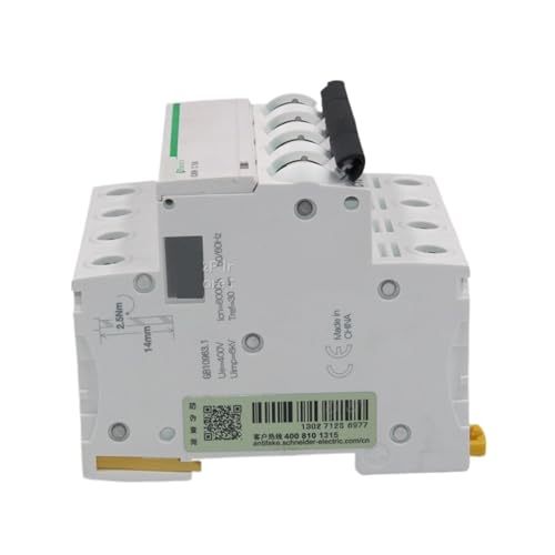 MCB Acti 9 C10A disyuntor de vacío mini de 4 polos modelo A9F18410 2