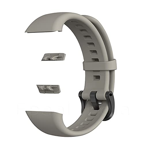 Epaal® Plain Color Replacement Silicone Strap for Honor Band 6 & Huawei Band 6 (Grey) (B0987SBTP1) Amazon Price History, Amazon Price Tracker
