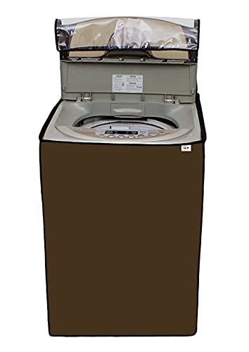 AUF Top Loading Washing Machine 7 kg Cover Waterproof & Dustproof for Transparent Look for Top Transparent Color no 46