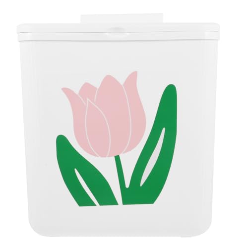 Caneca de Basura de Cocina Colgante con Tapa Grande