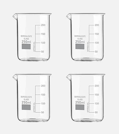 Z Glass Borosilicate Glass Beaker (250ml, 4)-image-24