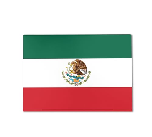 Image of Gaming Skin Compatible with HP Envy x360 16 inch (2023) - Mexican Flag - Premium 3M Vinyl Protective Wrap Decal Cover - Easy to Apply | Crafted in The USA by MightySkins