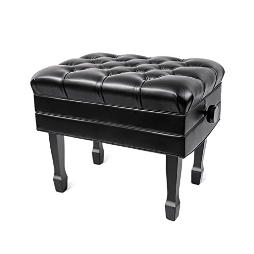 IBOWZ Tabouret Piano,Banquette Piano Banc Banc de Piano avec Intérieur Solide Flip-Top Extra Stockage de Musique Banc de Clavier Rembourré Réglable avec Cuir Véritable, Hauteur Réglable - Les Beatles, Paul McCartney, John Lennon, RIngo Starr, George Harrison IBOWZ Tabouret Piano,Banquette Piano Banc Banc de Piano avec Intérieur Solide Flip-Top Extra Stockage de Musique Banc de Clavier Rembourré Réglable avec Cuir Véritable, Hauteur Réglable