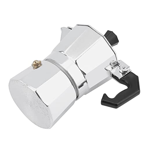 Kaffeekessel, Aluminium-Kaffeekanne, Kaffeekanne, Heimbüro (Silber) 3 Kaffeekessel, Aluminium-Kaffeekanne, Kaffeekanne, Heimbüro (Silber)