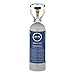 Produktbild GROHE Blue, 2kg CO2 Flasche für bis zu 350l Sprudelwasser (lebensmittelechtes CO2, universal einsetzbar, integriertes Restdruckventil und Sicherheitstragegriff), 40423000
