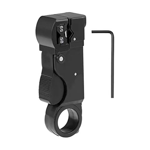 sourcing map Rotary Coaxial Cable Stripper Tool Cover