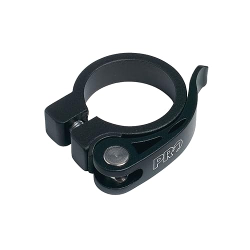 Pro Sattelstützenklemme mit Schnellspanner schwarz (Durchmesser: 28,6 mm)
