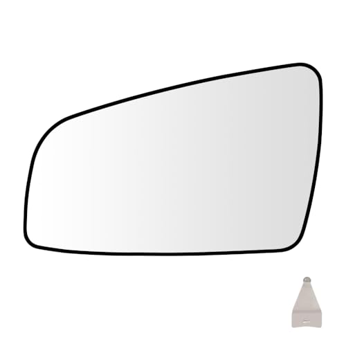 SENZEAL Verre de Rétroviseur Remplacement pour Opel Zafira B 2005-2008 1426545 1426546 Chauffant Retroviseur Extérieur (Gauche)
