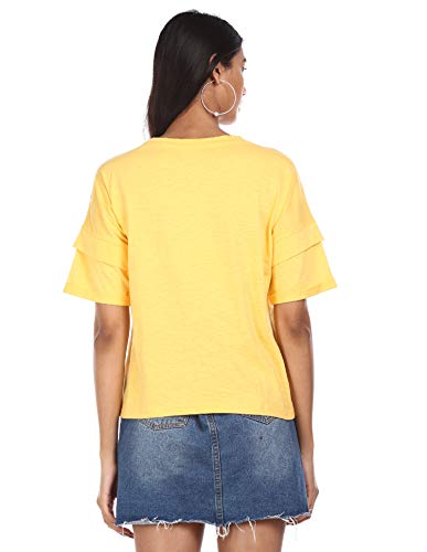 Image of SUGR Women's Solid Regular Fit Polo Shirt