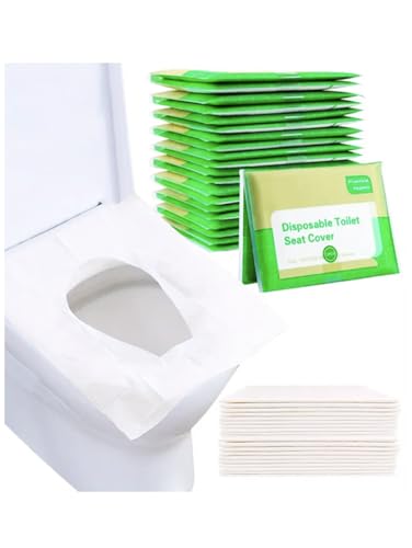 KITAX 便座シート 使い捨て 流せる 携帯 ポータブル トイレ カバー 大きめ 冷たくない ホワイト (150)