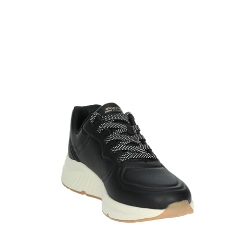 Skechers Donna Bobs Arch Comfort B Sweet - A Bind Sneaker In Nero, Taglia 38.5 - 5