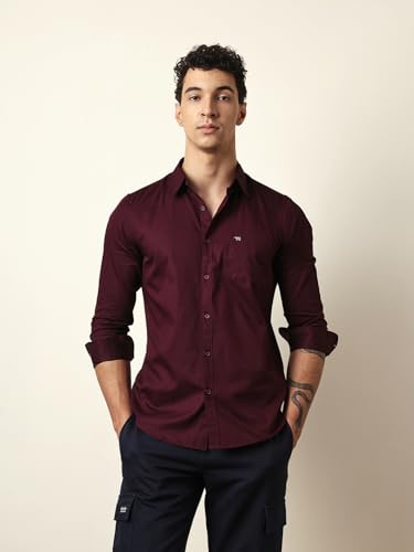 Image of THE BEAR HOUSE Men's Casual Shirt Modern Fit Everyday Wear