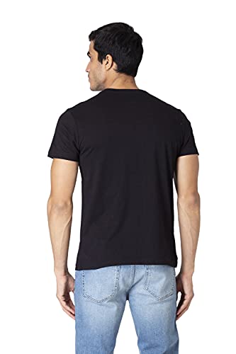 Image of Red Tape Men's Black T-Shirt