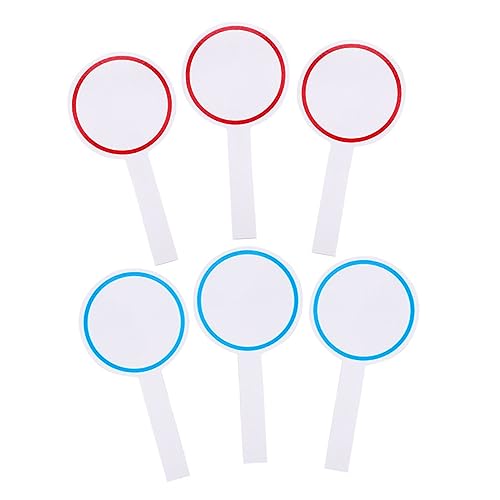 18 piezas pizarras blancas de mano para voting y scoring miniatura 7