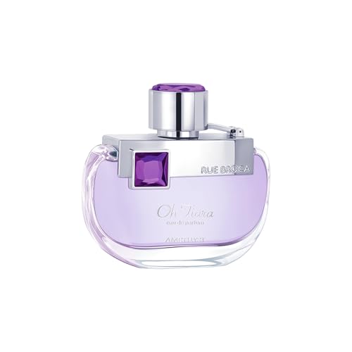 Rue Broca Oh Tiara Amethyst Eau de Parfum For Women, 3.4 Fl. Oz – Dreamy Romantic Floral and Fruity Fragrance