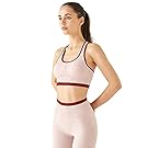 CONFORT BABY Seamless Sports Bras for Women,Yoga Bra with Removable Pads