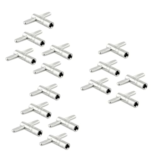 GREENADSCAPE 3sets Drum Keys Pack of 5 Standard Drum Keys Metal Construction Suitable for 5pcs*3