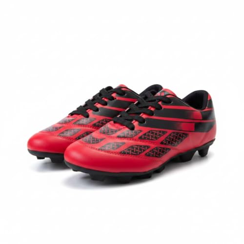 Image of Football Shoes Blue PVC Stud Football Shoes for Men