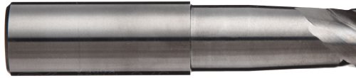 Image of YG-1 E5974 Carbide Ball Nose End Mill, Uncoated (Bright) Finish, 50 Deg Helix, 2 Flutes, 4 inch Overall Length, 0.75 inch Cutting Diameter, 0.75 inch Shank Diameter