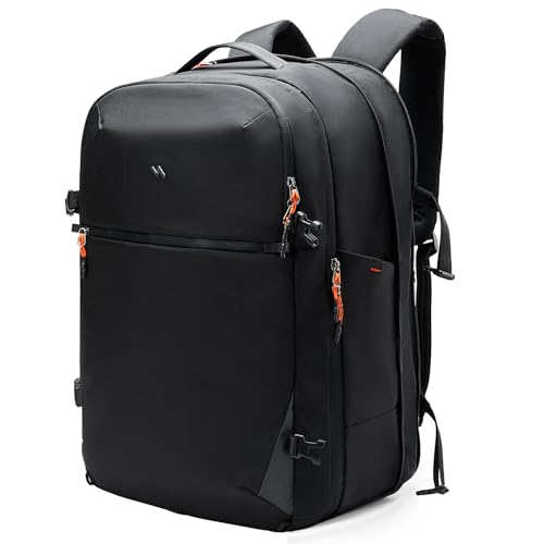Inateck Leichter Reiserucksack 38.5-46L, Erweiterbarer Handgepäck Rucksack – Ansicht 1