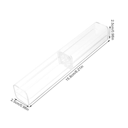 Boîtes à crayons transparentes et compactes pour un rangement optimal - 2