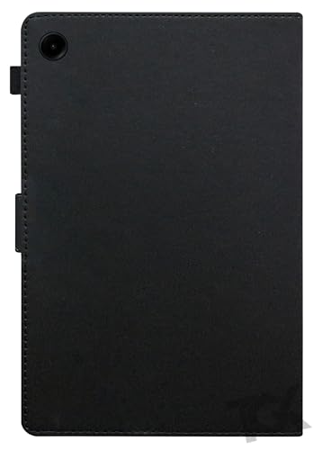 Image of TGK Flip Cover Case for Samsung Galaxy Tab A11+ Plus 11 Inch 2025 Executive Leather Built-in Pencil Holder (Black)