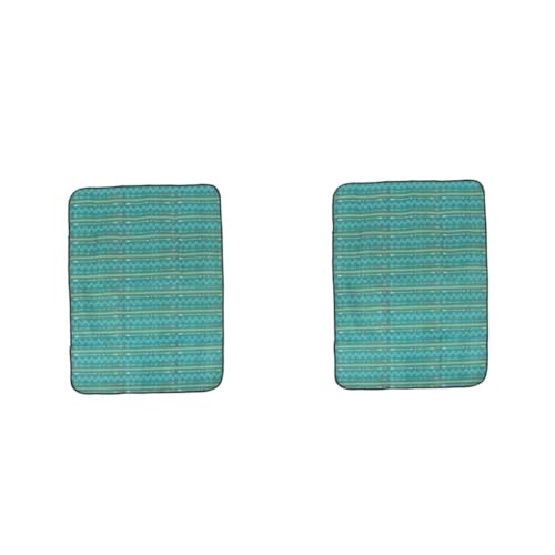 Toddmomy 2 Piezas Estera de pícnic Cesta colchón de Cuna Inflable Esterilla Camping colchoneta Camping cojín para Acampar colchoneta Impermeable para Acampar Poliéster (Poliéster) Green