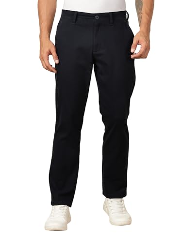 Image of Thomas Scott Men's | Solid | Regular Fit | Premiun Cotton | 4 Pocket | Formal wear Trouser | Casual Chino | Pants for Men