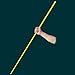 OUERMAMA 1 Pcs 150CM Golden Color Metal Appearing Cane with Free Gloves and Video Tutorial, Pocket Staff Magic Wand Stage Close-up Magic Trick
