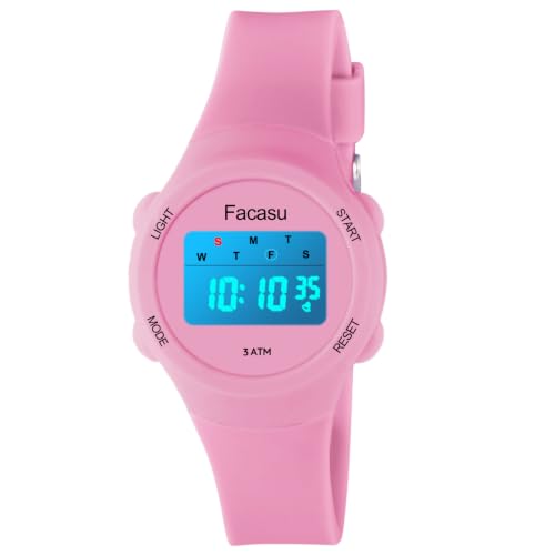 Image of Kids Digital Watch for Girls Boys,Children's Waterproof Colorful Light UP Outdoor Sport Watch with Stopwatch Alarm-Kids Gifts for Girls Boys
