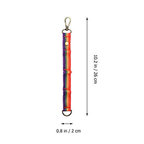 CLISPEED 4 Peças de Corda de Acampamento Ao Ar Livre Cabides de Corda Pendurada para Acampamento Ace