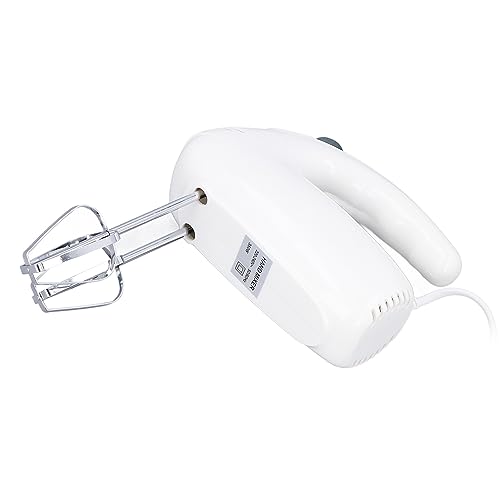 Misturador de Ovos Portátil, Misturador Elétrico Leve de Cabeça de Aço Inoxidável 220v Multifunciona