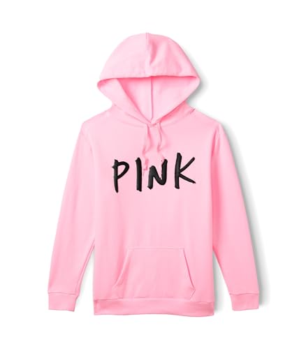 Sweat à Capuche Femme Victoria's Secret Logo Campus Contre le Froid