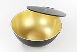 Original Tupperware TUPPERWARE Allegra 5,0 L schwarz gold Servier Schüssel Schale Servierschalen