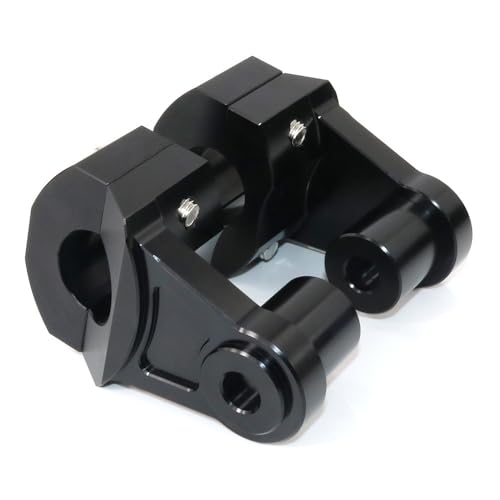 Pontets de guidon 25.4mm de précision pour custom Super Glide - 5