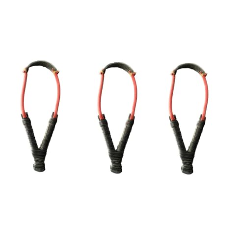 Wooden Slingshot for Kids, Pack of 3 – Handmade by Tribal Artisans | Outdoor Target Shooting Game Toy | Improve Childs Target Skills, Hand, Eye Co-Ordination | Birthday Gift for Above 10 Boys & Girls