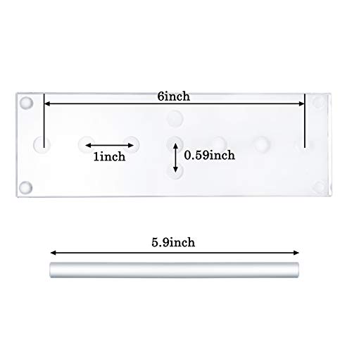 Ackitry Acrylic Bow Maker for Ribbon for Wreaths, Bow Makers for Crafts Christmas Bows, Halloween Decorations, Corsages Holiday Wreaths, Hair Bows, Corsages - Thumbnail 6