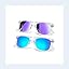 B20-clear Blue + Clear Purple B20-clear Blue + Clear Purple
