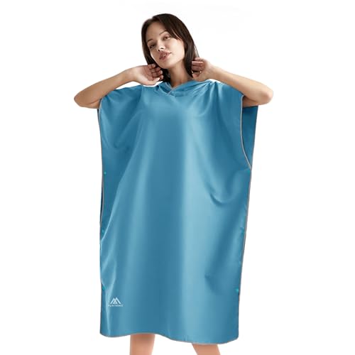 Flintronic Mikrofaser Surf Poncho, 110 x 80 cm, Quick Dry...