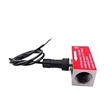 1pcs Compact Micro Turbine Flow Meter 1-30 L/min Hall Effect Water Flow Sensor Aluminum ½″ Thread Pulse Output Industrial