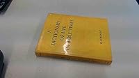 A Dictionary of Life in Bible Times B0000CKPTL Book Cover