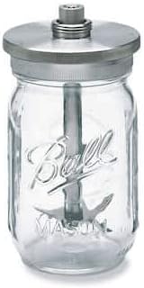 17088 Mixer Aerosol-Sealed Assembly; Glass Chamber, 5-200 mL, Blade 1