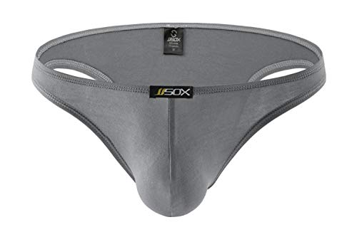 Naturemore Men's Modal Low Waist Bikini Briefs Brazilian Cut Bulge Underwear4