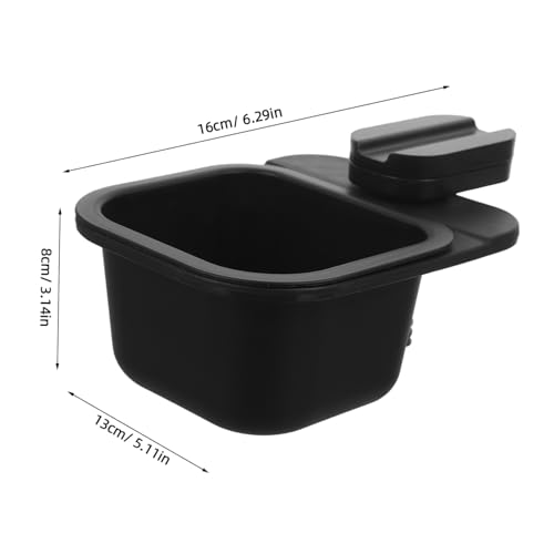 Caneca de basura pequeña con clip giratorio para escritorio miniatura 2
