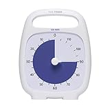 Zeitmanagement Time Timer Plus 120 Minute Visueller Timer - \'Make Time Edition\' Countdown-Uhr (anthrazit) Richtlinie für Produktivität und Fokus
