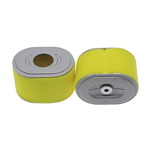 QHALEN エア フィルター Honda GX140 GX160 GX200 エンジン 芝刈り機 エア クリーナー用 2 x エア フィルター