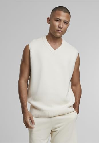Urban Classics Knitted Vest pull sans manche thermorégulateur en coton - 4
