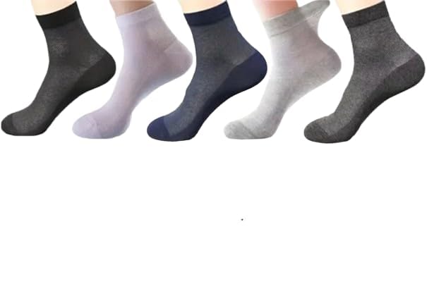Breathable Cotton Ankle Socks for Men & Women – Soft, Lightweight, Sweat-Absorbing Socks – Odor Resistant, Comfortable & Durable Casual Socks (5 Pair)-image-40